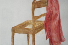 Chair with a Leather Jacket
