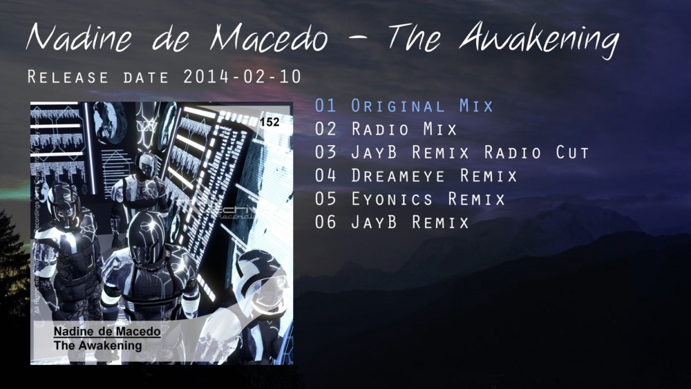 Nadine de Macedo - The Awakening (Promo Mix)