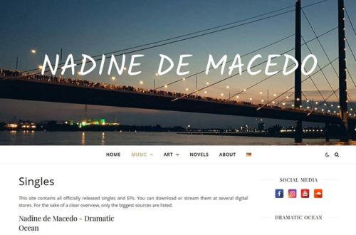 Nadine de Macedo Website